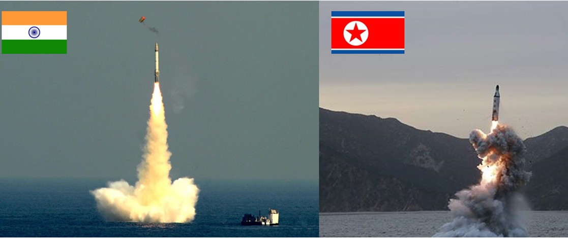 印度與朝鮮潛射彈道導彈發展概況