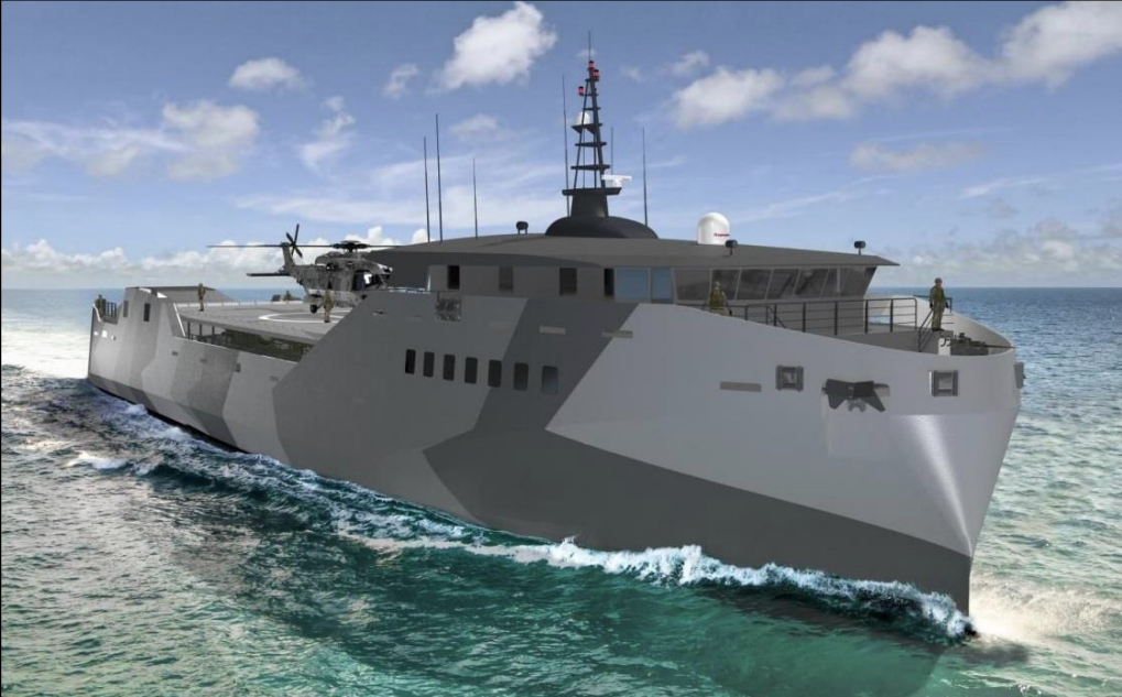 美國輕型兩棲戰艦設計構想及發展計劃